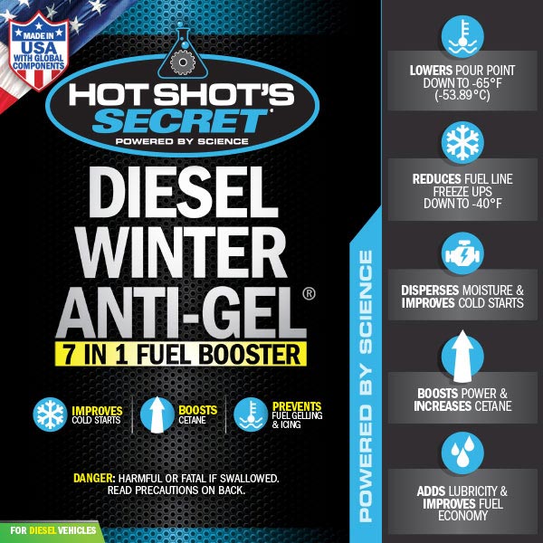 Hot Shot's Secret Diesel Winter Anti - Gel Fuel Additive - Southern Diesel Supply