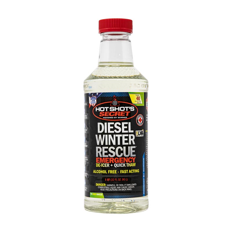 Hot Shot's Secret Diesel Winter Rescue Emergency Fuel Additive (32oz) - Southern Diesel Supply