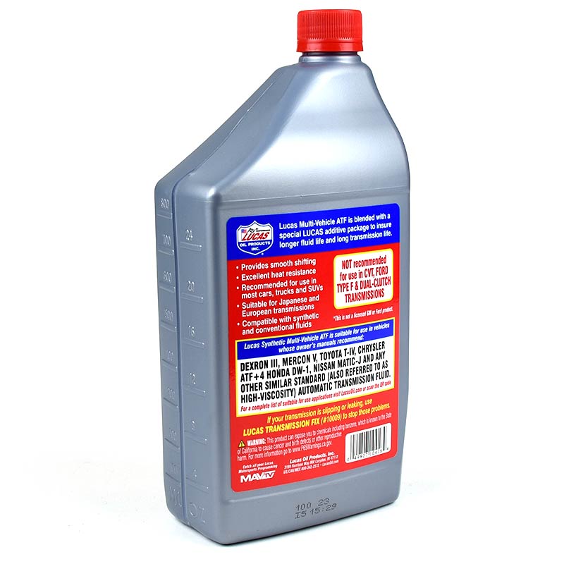 Lucas Oil 10418 Multi - Vehicle Automatic Transmission Fluid (ATF) - Southern Diesel Supply
