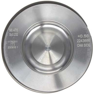 MAHLE 224 - 3666WR - 0.50MM Piston With Rings (.50mm) (2008 - 2010 Power Stroke) - Southern Diesel Supply