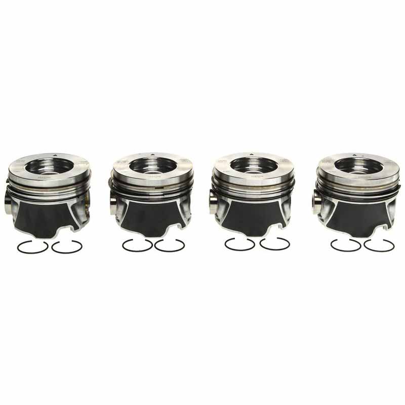 MAHLE 224 - 3708WR Piston With Rings (Standard, Right Bank) (2006 - 2010 Duramax) - Southern Diesel Supply