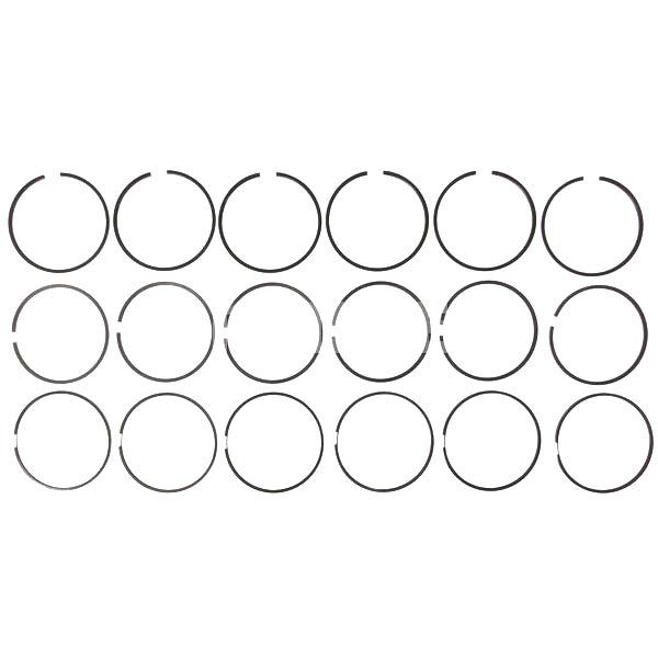 MAHLE 42140 Complete Piston Ring Set (Standard) (2007.5 - 2017 Cummins) - Southern Diesel Supply