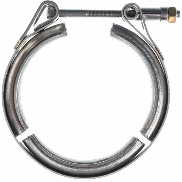 MAHLE B33487 3.5" Turbocharger Downpipe V - Band Clamp (2015 - 2022 Power Stroke) - Southern Diesel Supply