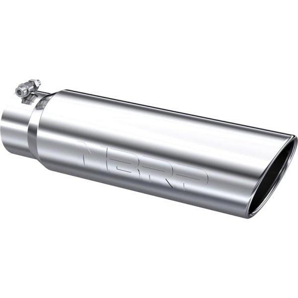 MBRP Rolled Angle Cut Exhaust Tip (4" Inlet, 5" Outlet) - Southern Diesel Supply