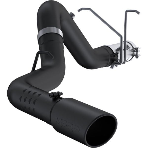 MBRP S6032BLK Armor BLK 4" Filter - Back Exhaust System (2011 - 2019 Duramax) - Southern Diesel Supply