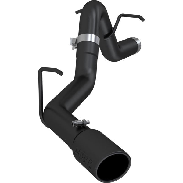 MBRP S6058BLK Armor BLK 3" Black Series Filter - Back Exhaust System (2016 - 2022 2.8L Duramax) - Southern Diesel Supply
