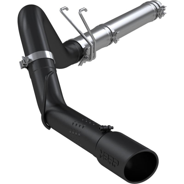 MBRP S6242BLK Armor BLK 4" Filter - Back Exhaust System (2008 - 2010 Power Stroke) - Southern Diesel Supply