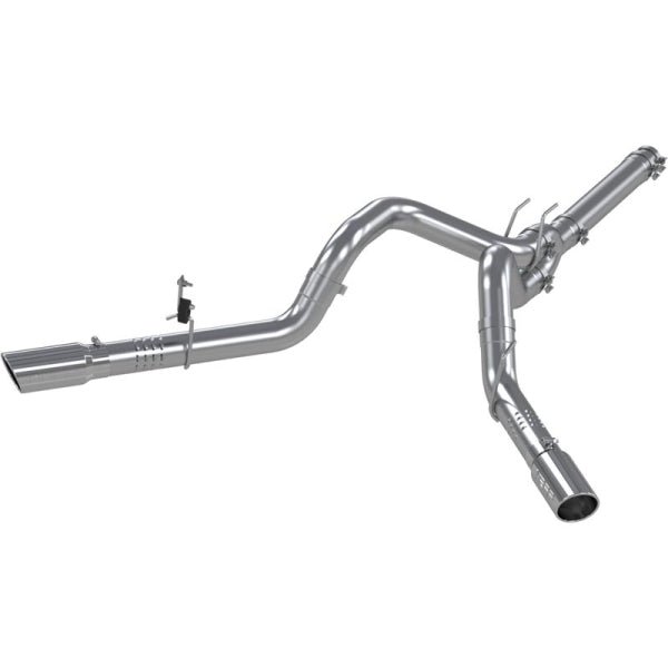 MBRP S6244AL Armor Lite 4" Dual Filter - Back Exhaust System (2008 - 2010 Power Stroke) - Southern Diesel Supply