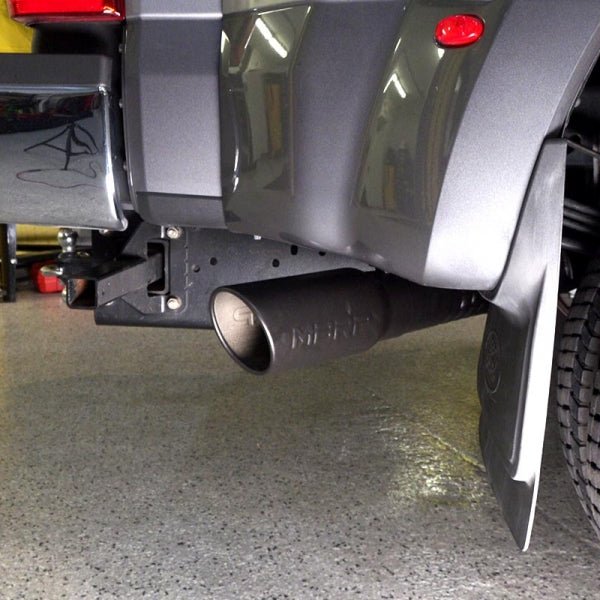 MBRP S6289BLK Armor BLK 4" Filter - Back Exhaust System (2017 - 2025 Power Stroke) - Southern Diesel Supply