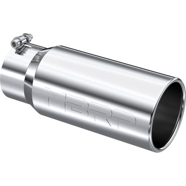 MBRP T5050 Rolled Straight Cut Exhaust Tip (4" Inlet, 5" Outlet) - Southern Diesel Supply