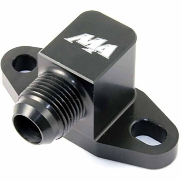 Merchant Automotive 10088 Billet Turbo Lower Oil Drain Fitting (2001 - 2010 Duramax) - Southern Diesel Supply