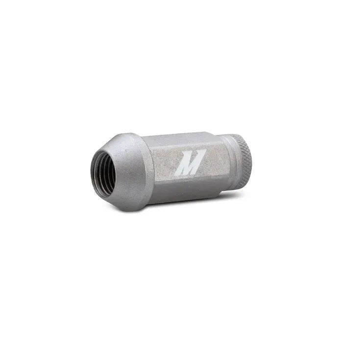 Mishimoto MMLG - M14 - 20LSL Silver M14x1.5 Lug Nut Kit With Wheel Locks (20 - Pack) (2014 - 2018 3.0L Cummins) - Southern Diesel Supply