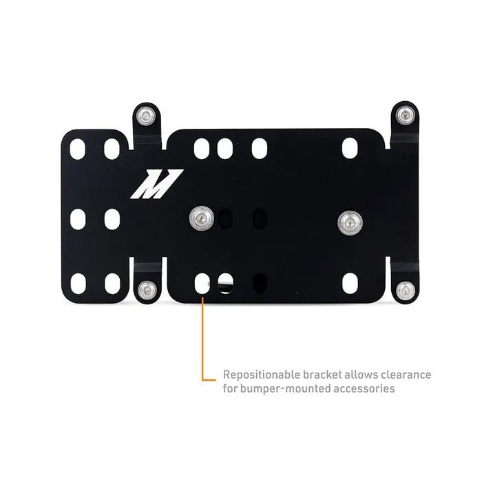 Mishimoto MMLP - F2D - 11 License Plate Relocation Bracket (2011 - 2016 Power Stroke) - Southern Diesel Supply