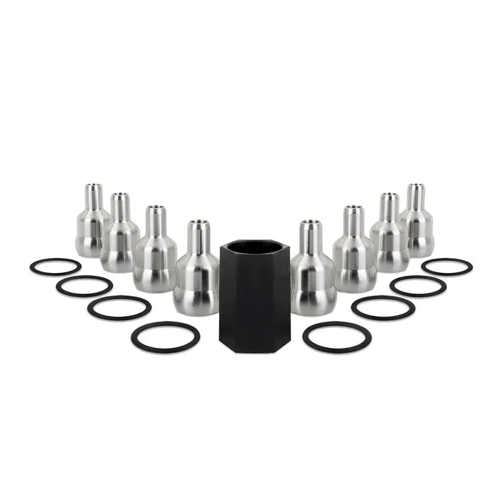 Mishimoto MMOR - F2D - 03 High Pressure Oil Rail Ball Tubes (Set Of 8) (2004.5 - 2007 Power Stroke) - Southern Diesel Supply
