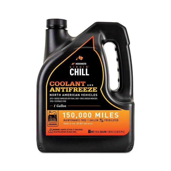 Mishimoto MMRA - LC - EG - OR Pre - Mixed Liquid Chill Coolant (Orange) - Southern Diesel Supply