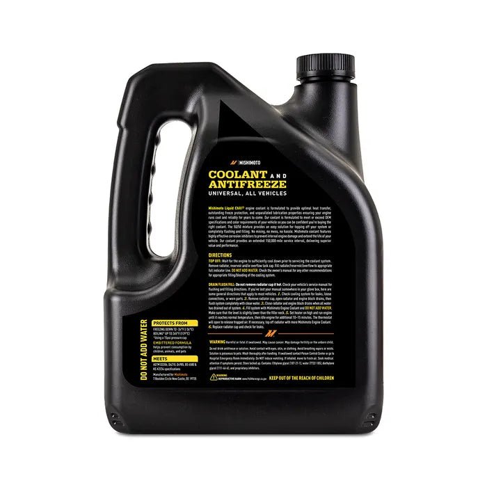 Mishimoto MMRA - LC - EG - YW Pre - Mixed Liquid Chill Coolant (Yellow) - Southern Diesel Supply