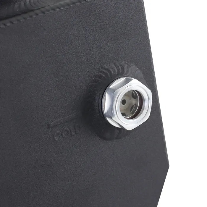 Mishimoto MMRT - DMAX - 01 Wrinkle Black Aluminum Degas Tank (2001 - 2007 Duramax) - Southern Diesel Supply