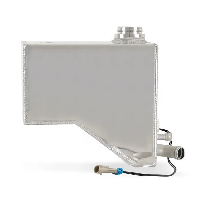 Mishimoto MMRT - DMAX - 01 Wrinkle Black Aluminum Degas Tank (2001 - 2007 Duramax) - Southern Diesel Supply