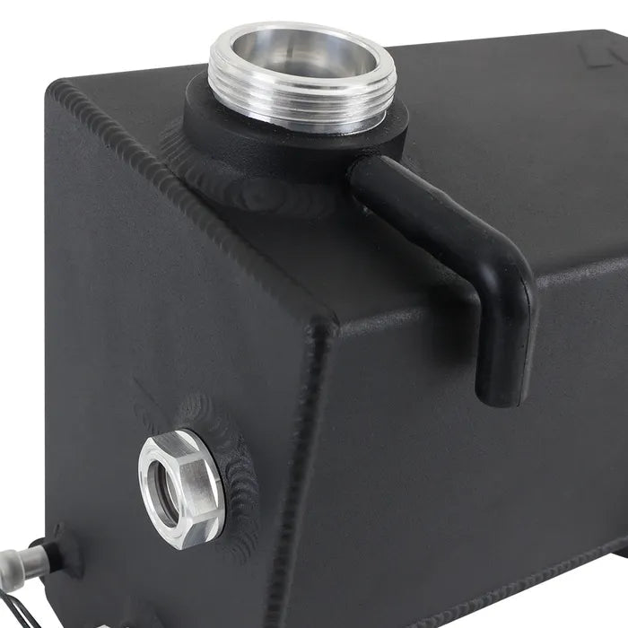 Mishimoto MMRT - DMAX - 01 Wrinkle Black Aluminum Degas Tank (2001 - 2007 Duramax) - Southern Diesel Supply