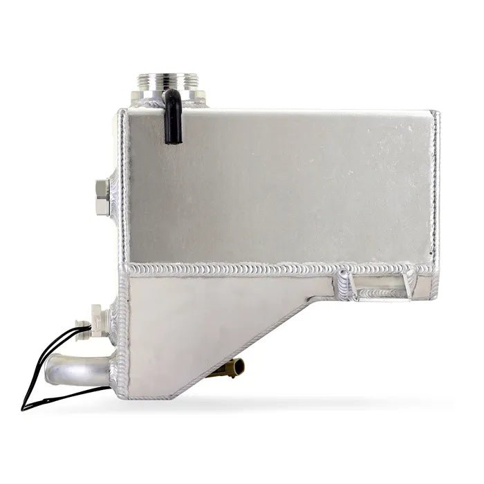 Mishimoto MMRT - DMAX - 01 Wrinkle Black Aluminum Degas Tank (2001 - 2007 Duramax) - Southern Diesel Supply