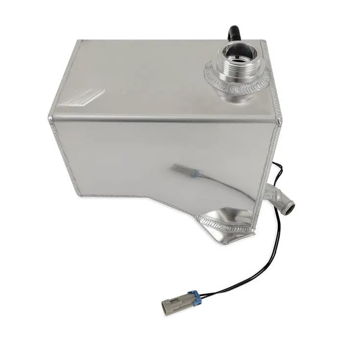 Mishimoto MMRT - DMAX - 01 Wrinkle Black Aluminum Degas Tank (2001 - 2007 Duramax) - Southern Diesel Supply