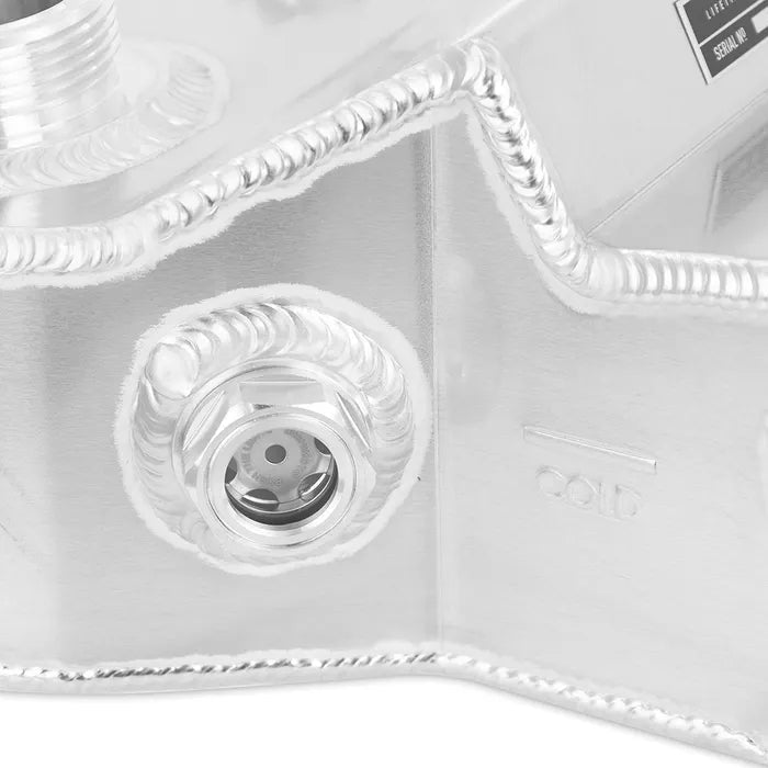 Mishimoto MMRT - F2D - 03 Aluminum Degas Bottle (2003 - 2007 Power Stroke) - Southern Diesel Supply