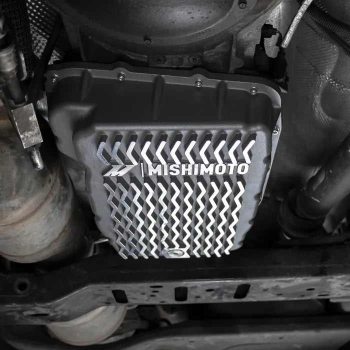 Mishimoto MMTP - RAM - 07 68RFE Cast Aluminum Transmission Pan (2007.5 - 2024 Cummins) - Southern Diesel Supply
