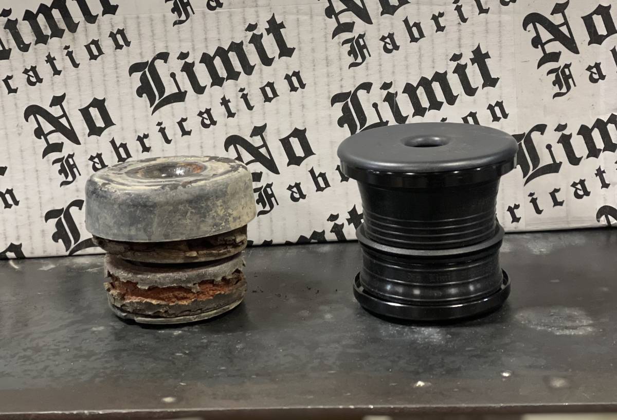 No Limit Fabrication 0816BM Body Mounts (2008-2016 6.4/6.7L PowerStroke) - Southern Diesel Supply