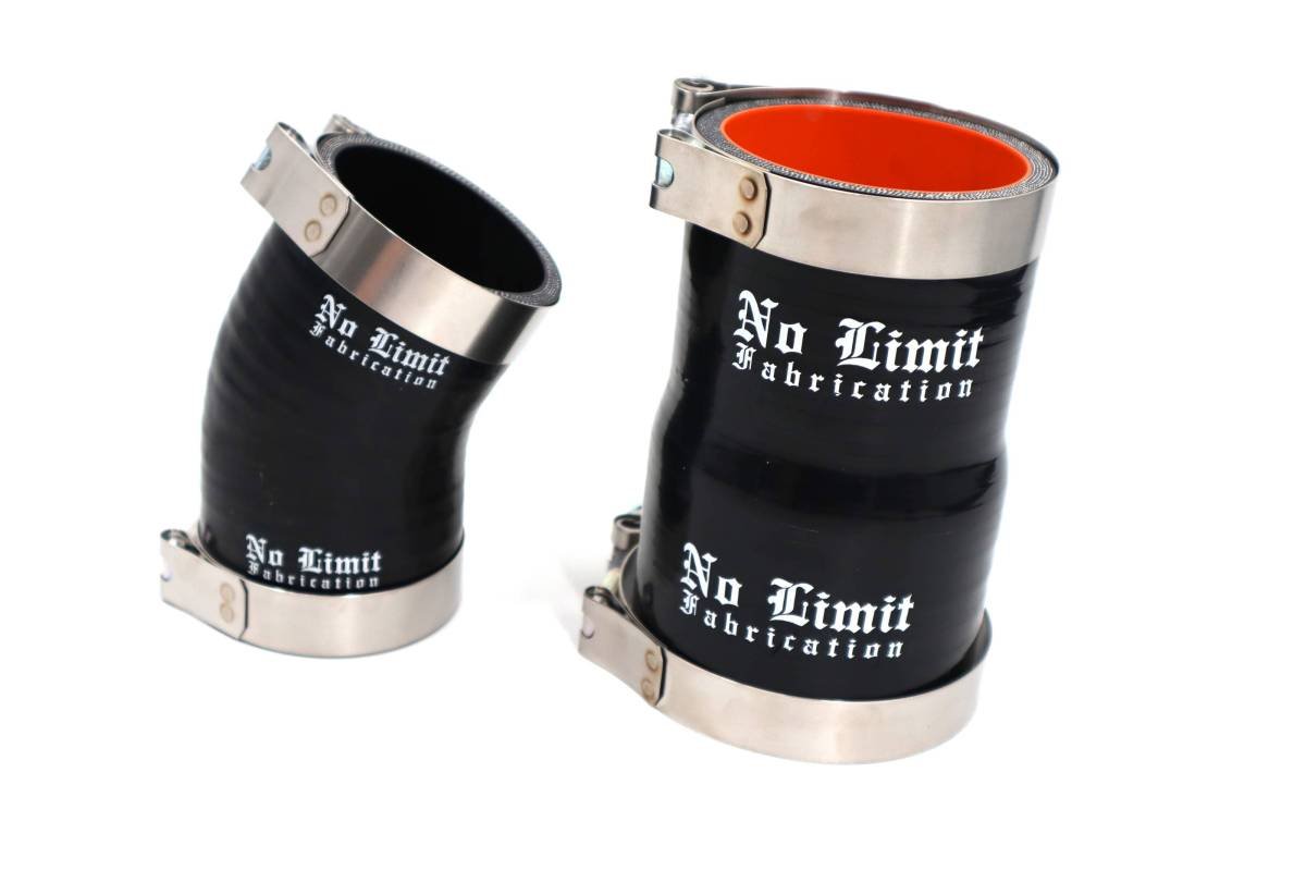 No Limit Fabrication 60HP Hotside Pipe Kit (2003-2007 6.0L PowerStroke) - Southern Diesel Supply