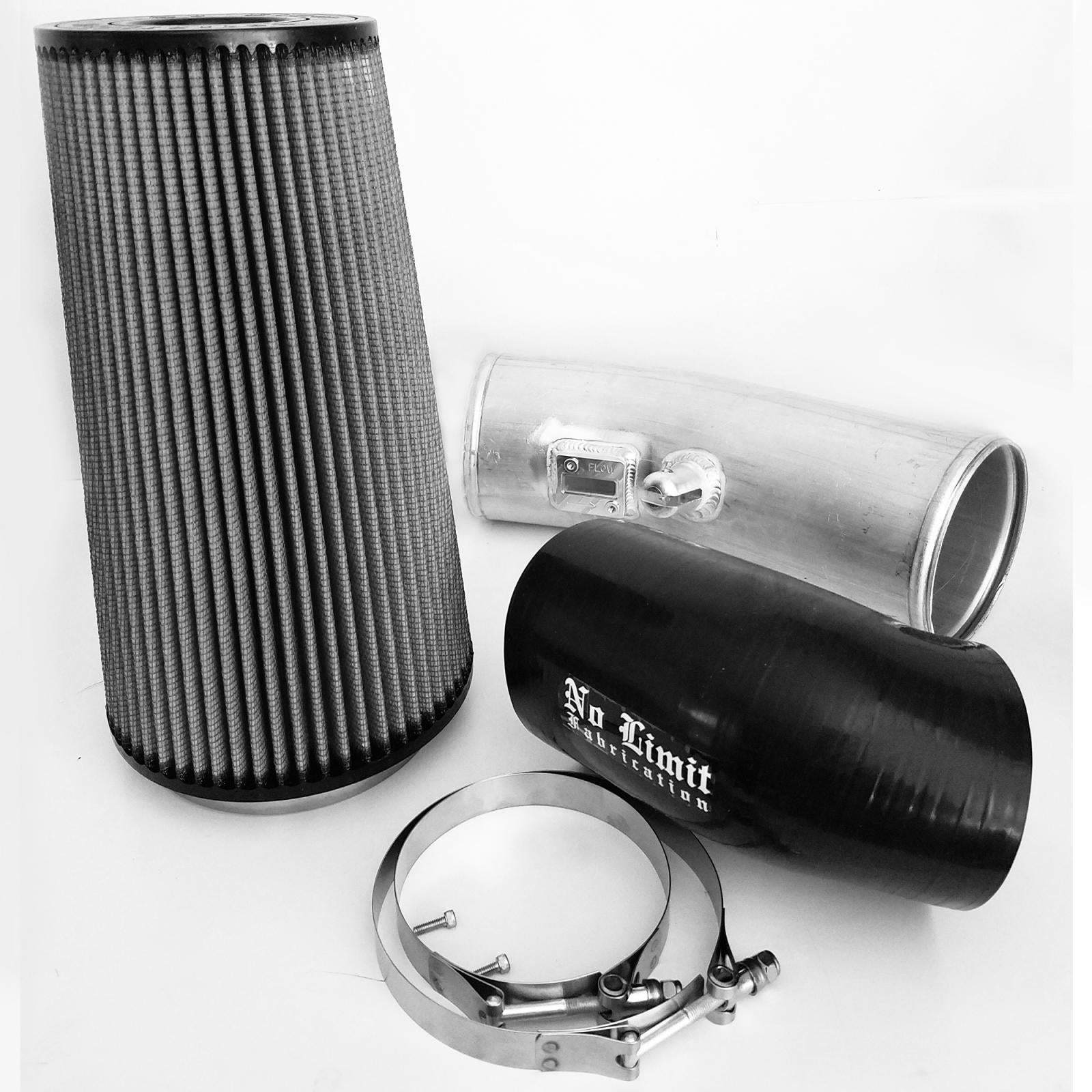 No Limit Fabrication 6.7 Cold Air Intake Raw Dry Filter 2017 - Present No Limit Fabrication - Southern Diesel Supply