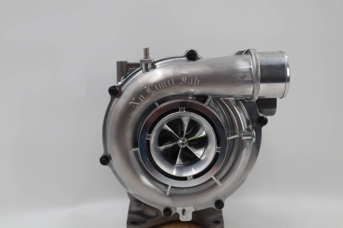 No Limit Fabrication Drop in Factory Replacement Turbo Charger for LLY - LMM, 6.6L Duramax 63MM Compressor, 66MM Turbine, Non - Whistle Option No Limit Fabrication - Southern Diesel Supply