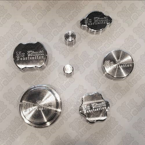 No Limit Fabrication No Limit Complete Cap Set for 2011 - 16 Ford PowerStroke Polished - Southern Diesel Supply