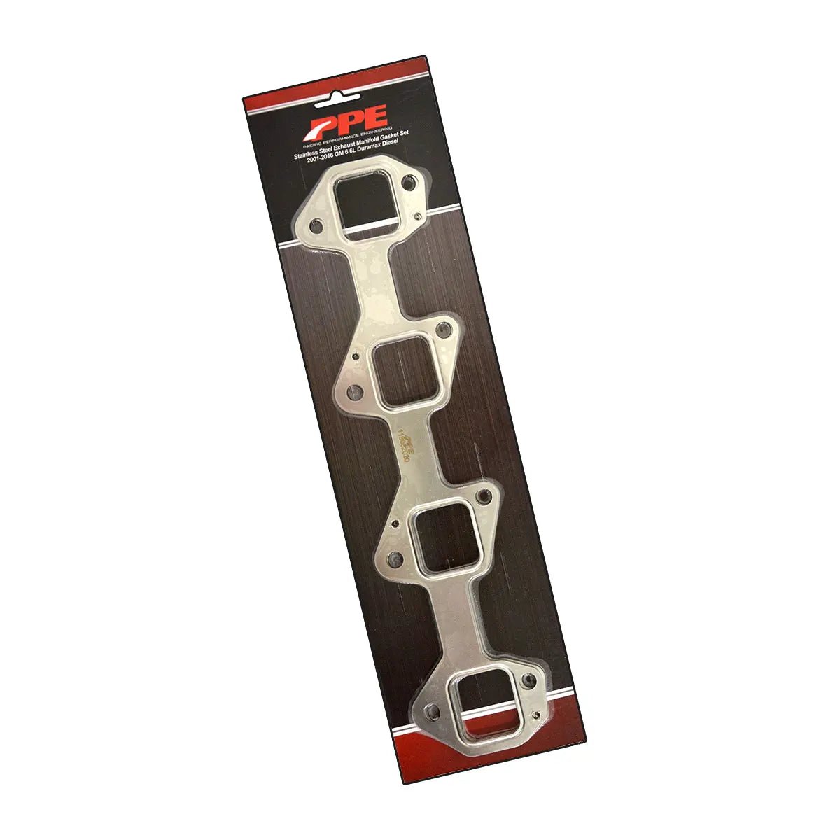 PPE 118062020 2 - Piece Exhaust Manifold Gasket Set With Oversized Ports (2001 - 2016 Duramax) - Southern Diesel Supply