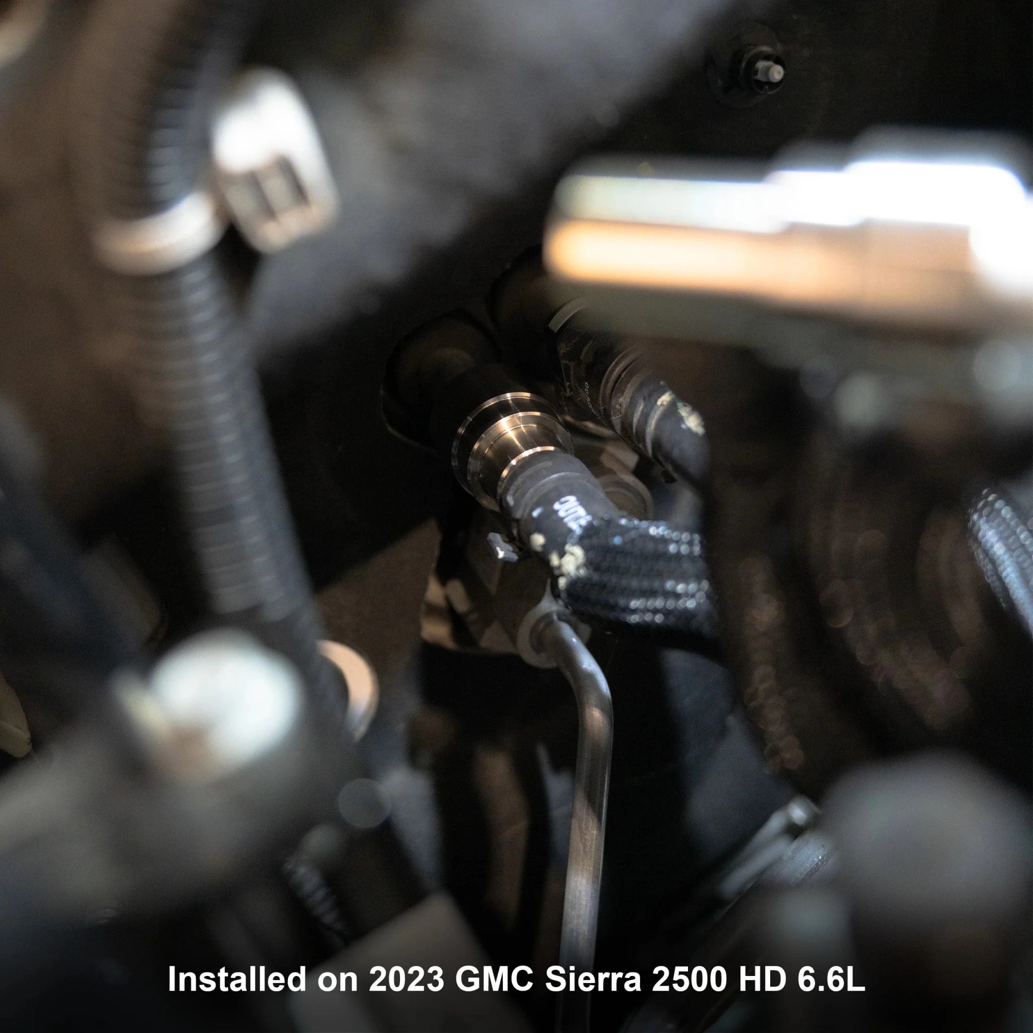 PPE 119020009 Stainless Steel Heater Hose Connector (2001 - 2014 Duramax) - Southern Diesel Supply
