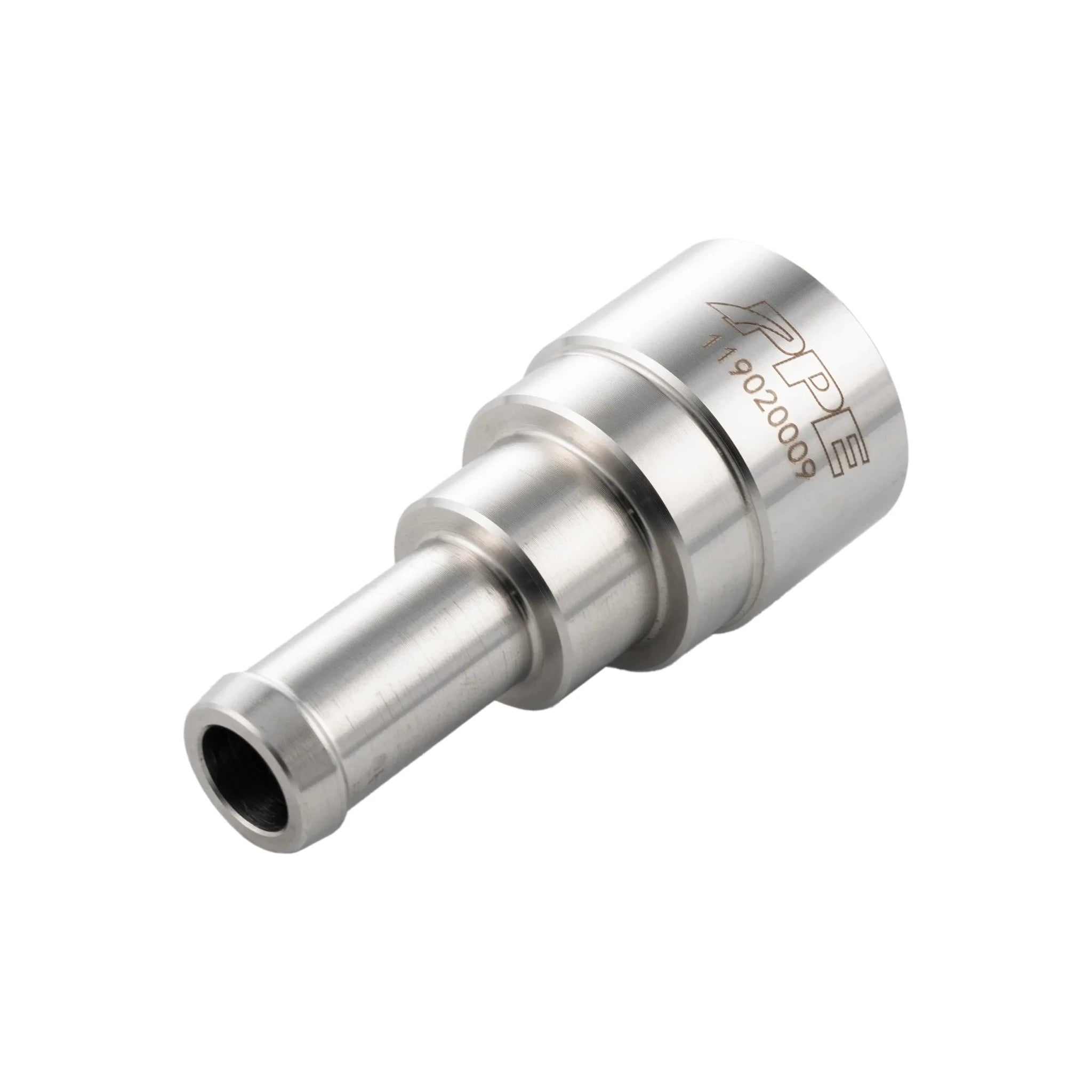 PPE 119020009 Stainless Steel Heater Hose Connector (2001 - 2014 Duramax) - Southern Diesel Supply