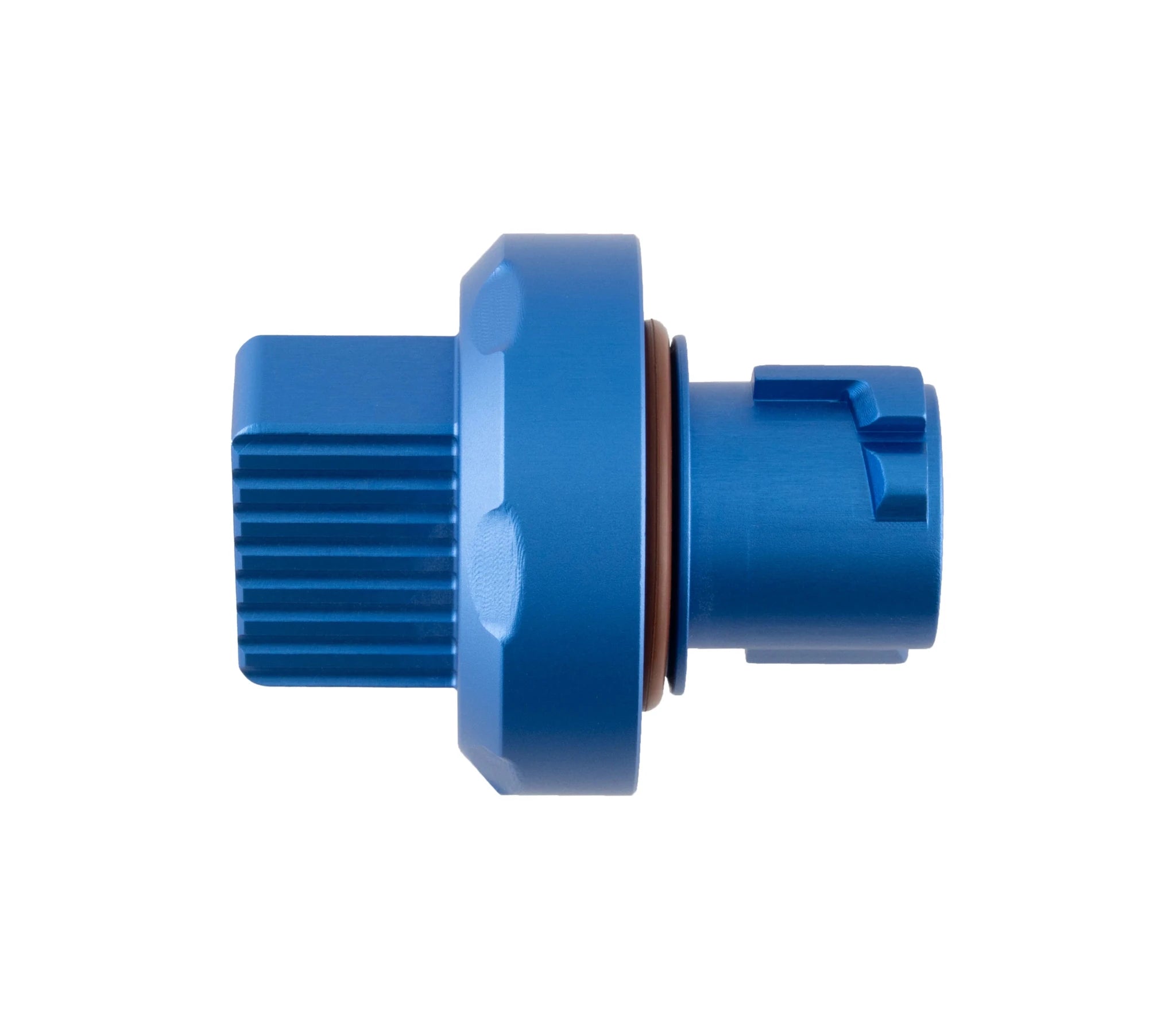 PPE 273005000 Billet Diesel Exhaust Fluid (DEF) Cap (Anodized Blue) (2007.5 - 2026 6.7L, 2014 - 2023 3.0L Cummins) - Southern Diesel Supply