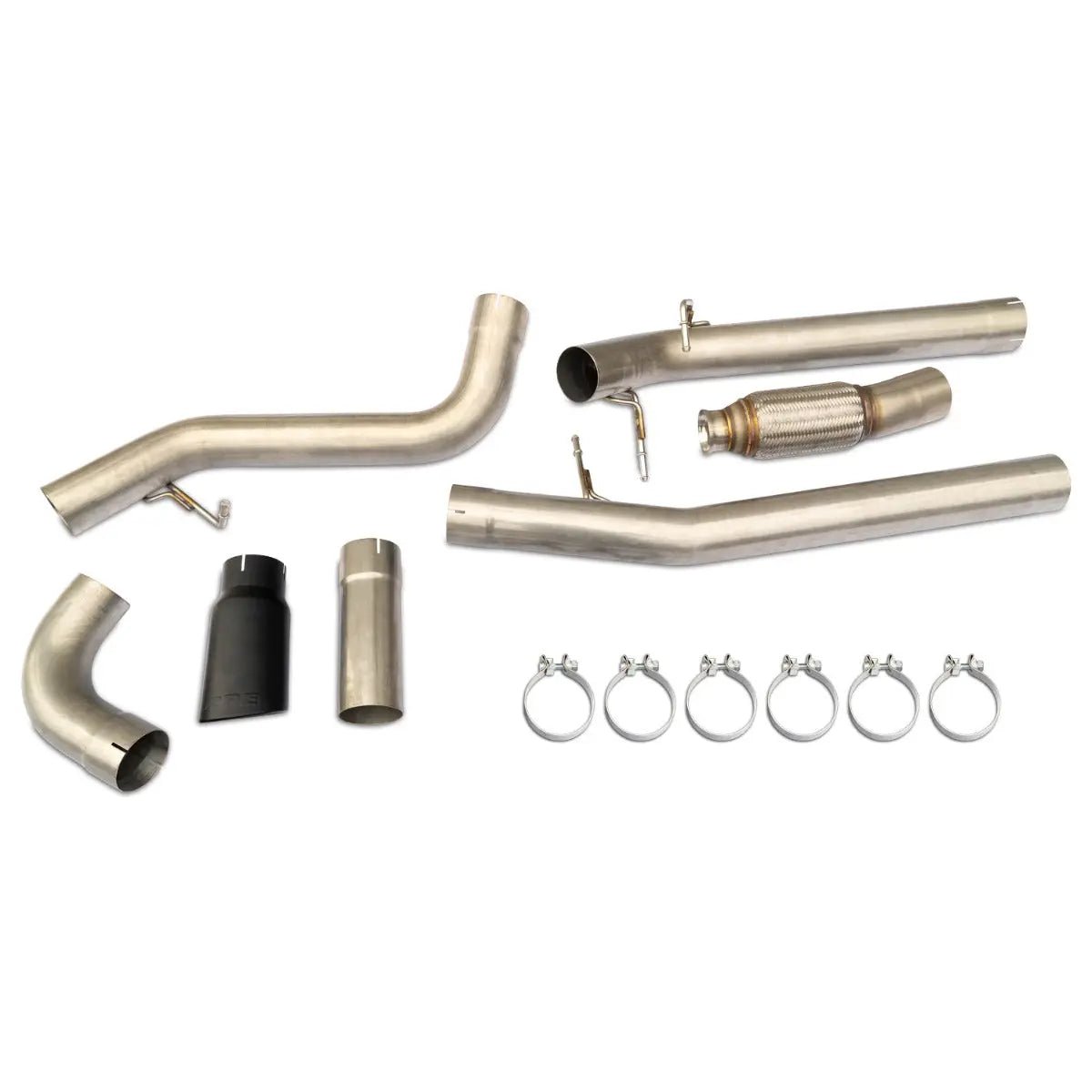 PPE 304 Stainless Steel DDP - Back Performance Exhaust Kit - Single Exit (2020 - 2022 3.0L Duramax) - Southern Diesel Supply