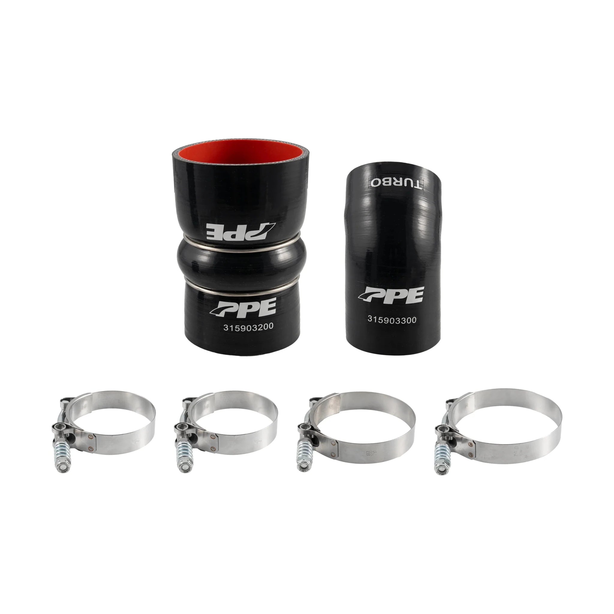 PPE 315910407 Intercooler Boot Kit (2004.5 - 2007 6.0L Power Stroke) - Southern Diesel Supply