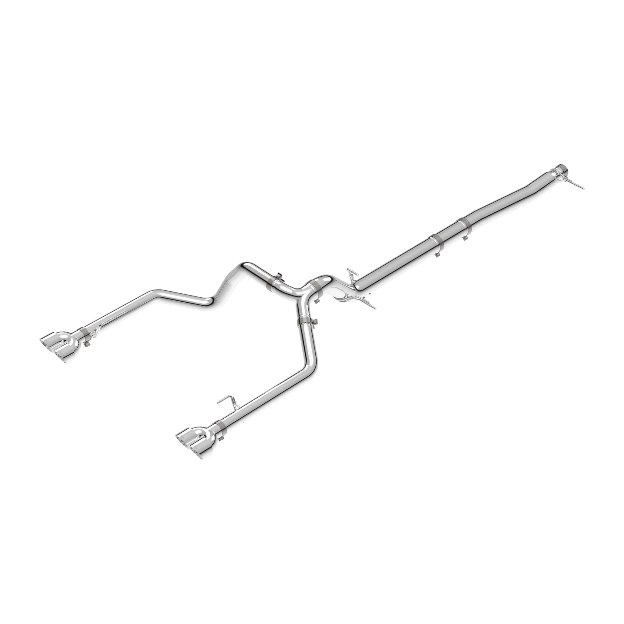 PPE 4" Dual Exit T304 Stainless Steel Filter - Back Exhaust (2023 - 2025 3.0L Duramax) - Southern Diesel Supply