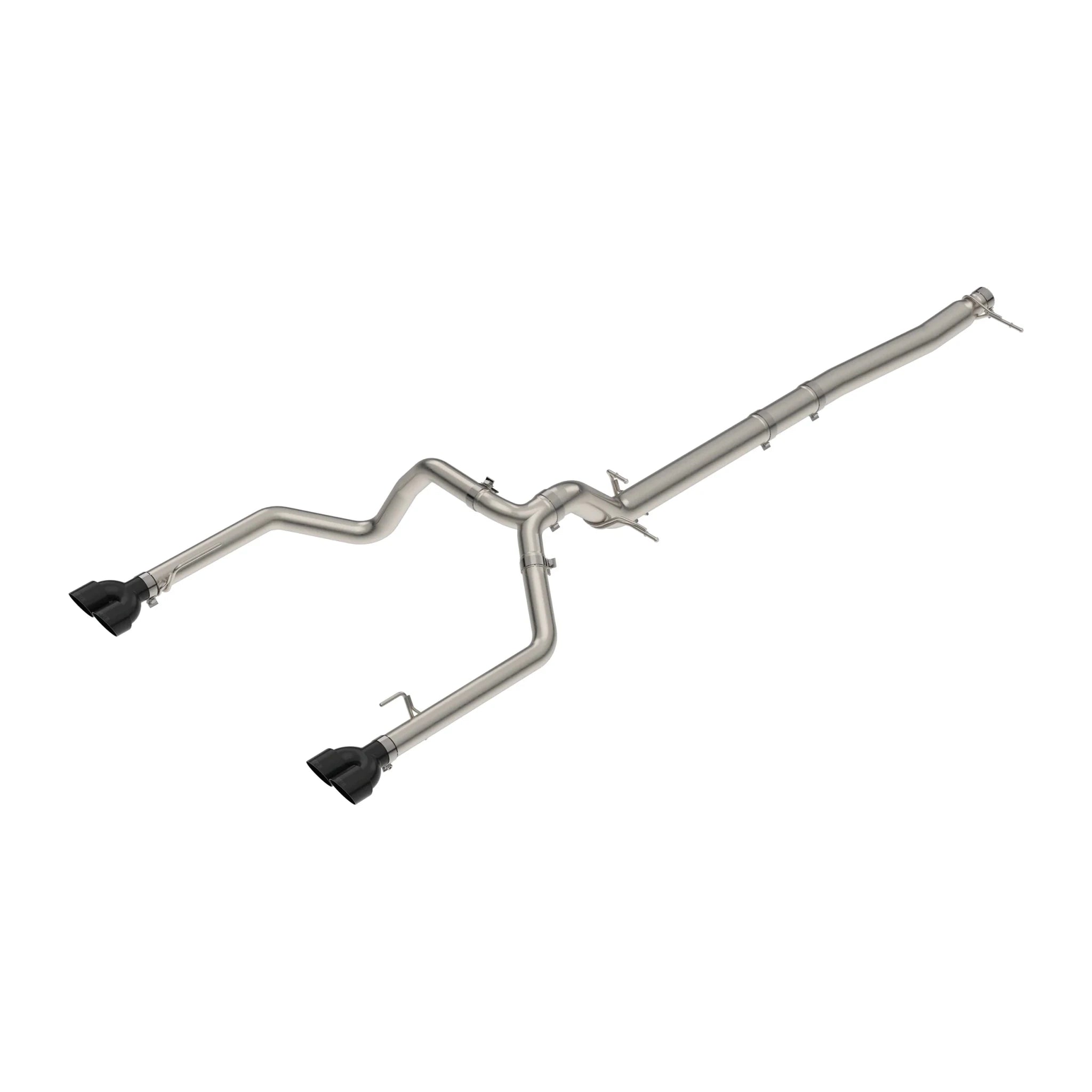 PPE 4" Dual Exit T304 Stainless Steel Filter - Back Exhaust (2023 - 2025 3.0L Duramax) - Southern Diesel Supply