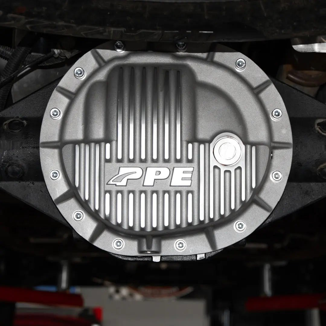 PPE AAM 9.5"/9.76" - 12 - Bolt Heavy - Duty Cast Aluminum Rear Differential Cover (2020 - 2025 3.0L Duramax) - Southern Diesel Supply