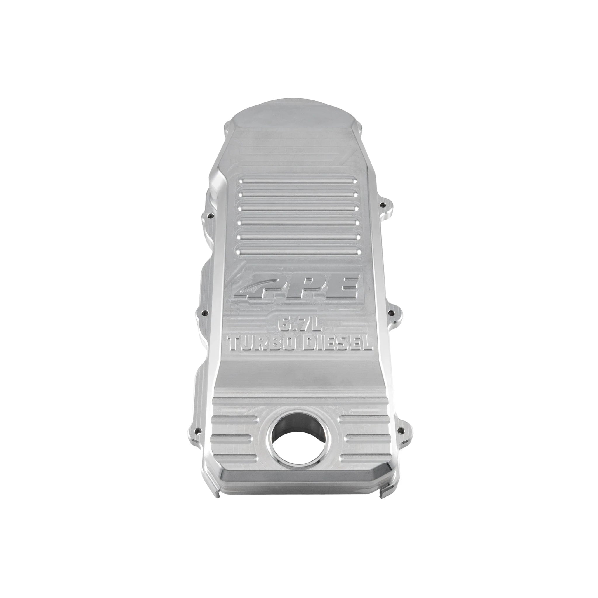 PPE Billet Aluminum Crankcase Ventiliation Filter Cover (2007.5 - 2024 Cummins) - Southern Diesel Supply
