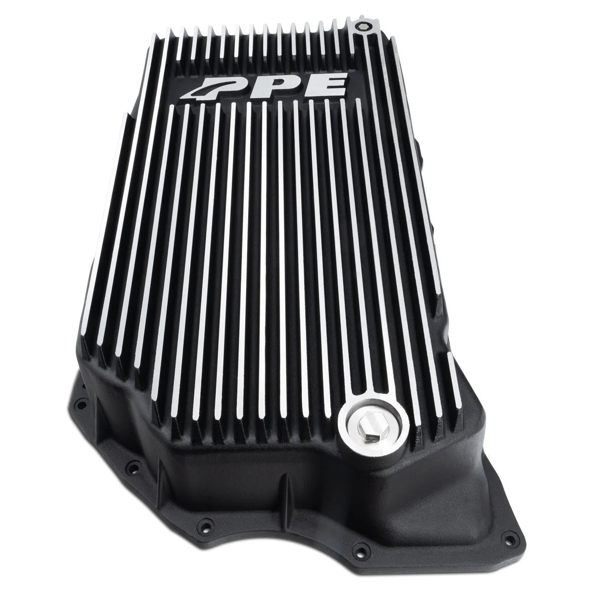 PPE Heavy - Duty Cast Aluminum 10L1000 Deep Transmission Pan (2020 - 2026 6.6L Duramax) - Southern Diesel Supply