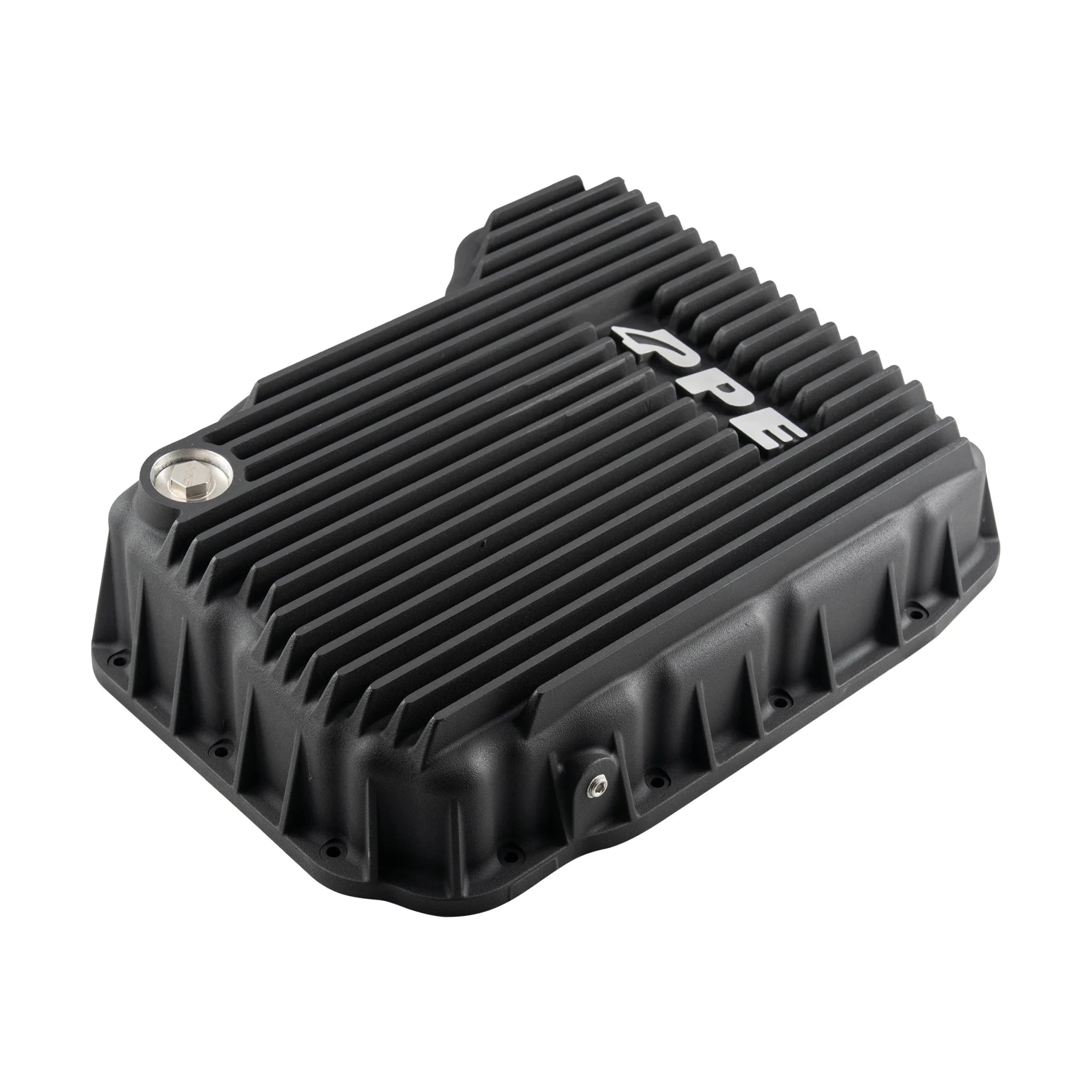 PPE Heavy - Duty Cast Aluminum Flat Bottom 68RFE Transmission Pan (2007.5 - 2024 6.7L Cummins) - Southern Diesel Supply