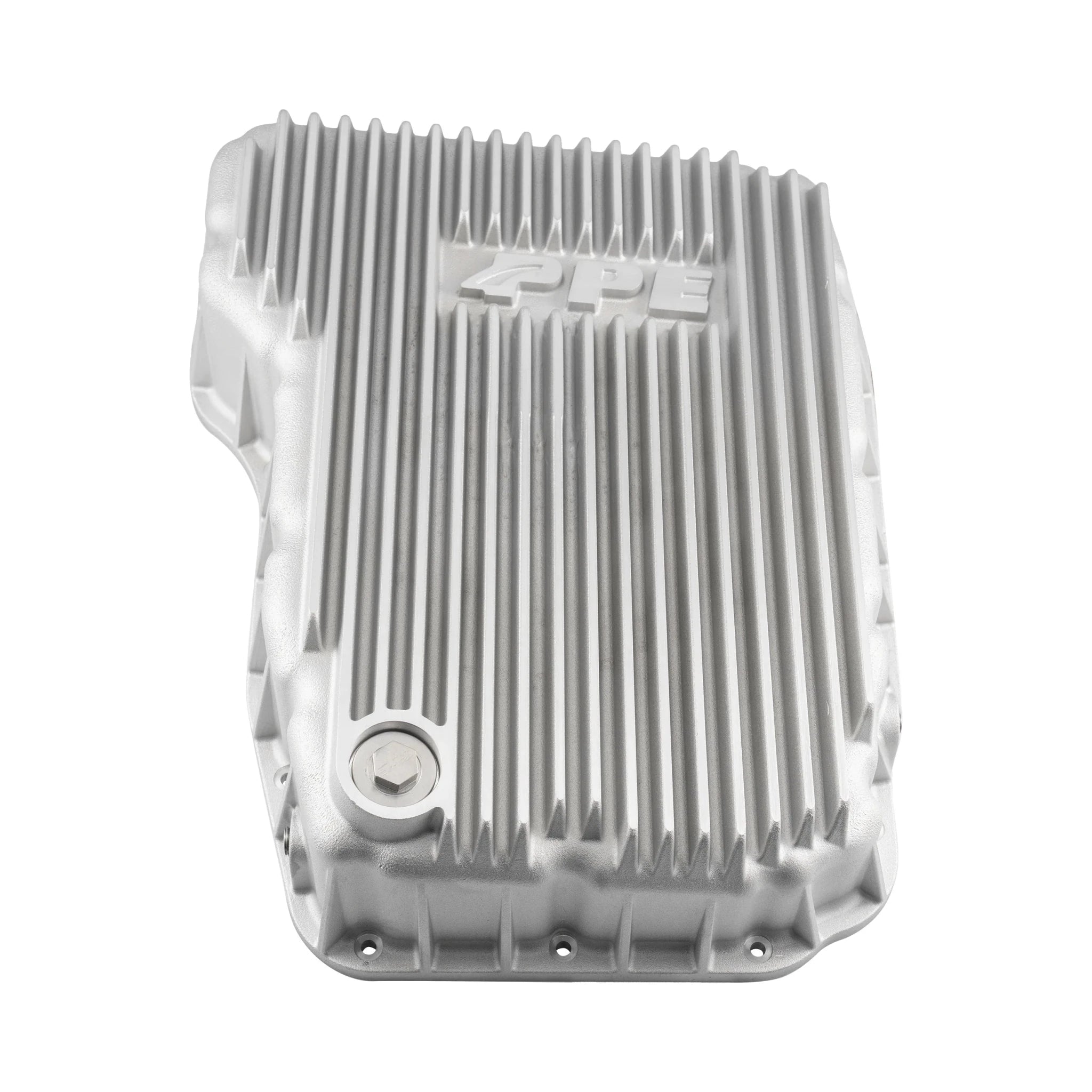 PPE Heavy - Duty Cast Aluminum Flat Bottom 68RFE Transmission Pan (2007.5 - 2024 6.7L Cummins) - Southern Diesel Supply