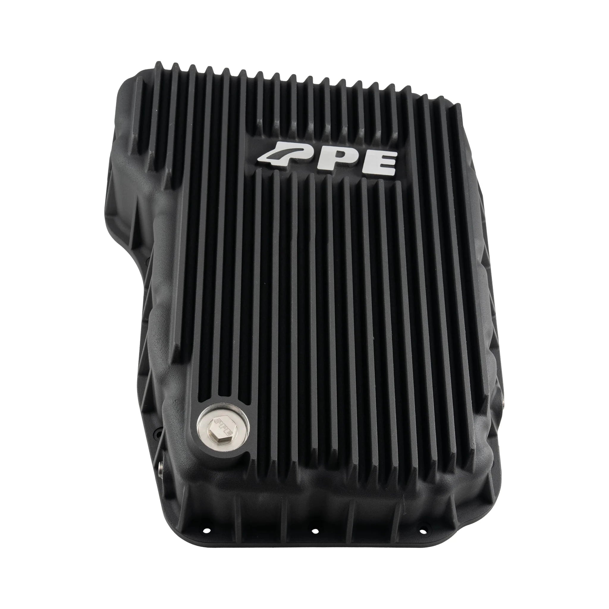 PPE Heavy - Duty Cast Aluminum Flat Bottom 68RFE Transmission Pan (2007.5 - 2024 6.7L Cummins) - Southern Diesel Supply