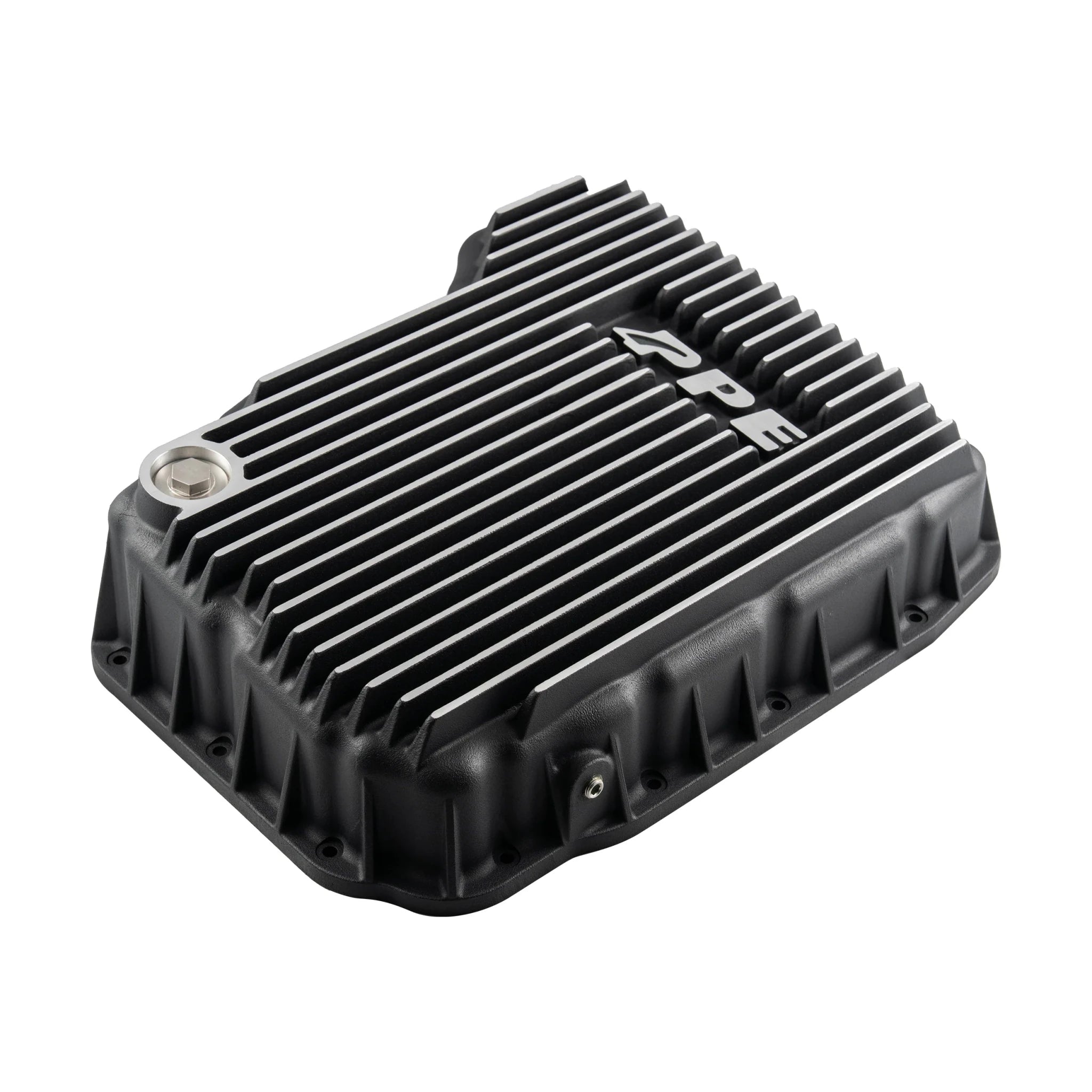 PPE Heavy - Duty Cast Aluminum Flat Bottom 68RFE Transmission Pan (2007.5 - 2024 6.7L Cummins) - Southern Diesel Supply