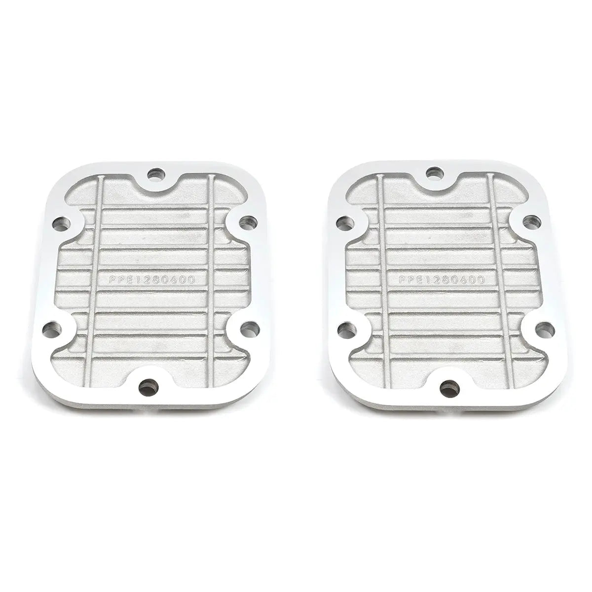 PPE Raw Heavy Duty PTO Side Plate Covers (2001-2016 6.6L Duramax) - Southern Diesel Supply