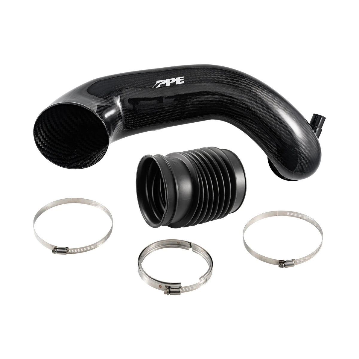 PPE Zilla Carbon Fiber Turbo Inlet Upgrade Kit (2006-2010 6.6L Duramax) - Southern Diesel Supply