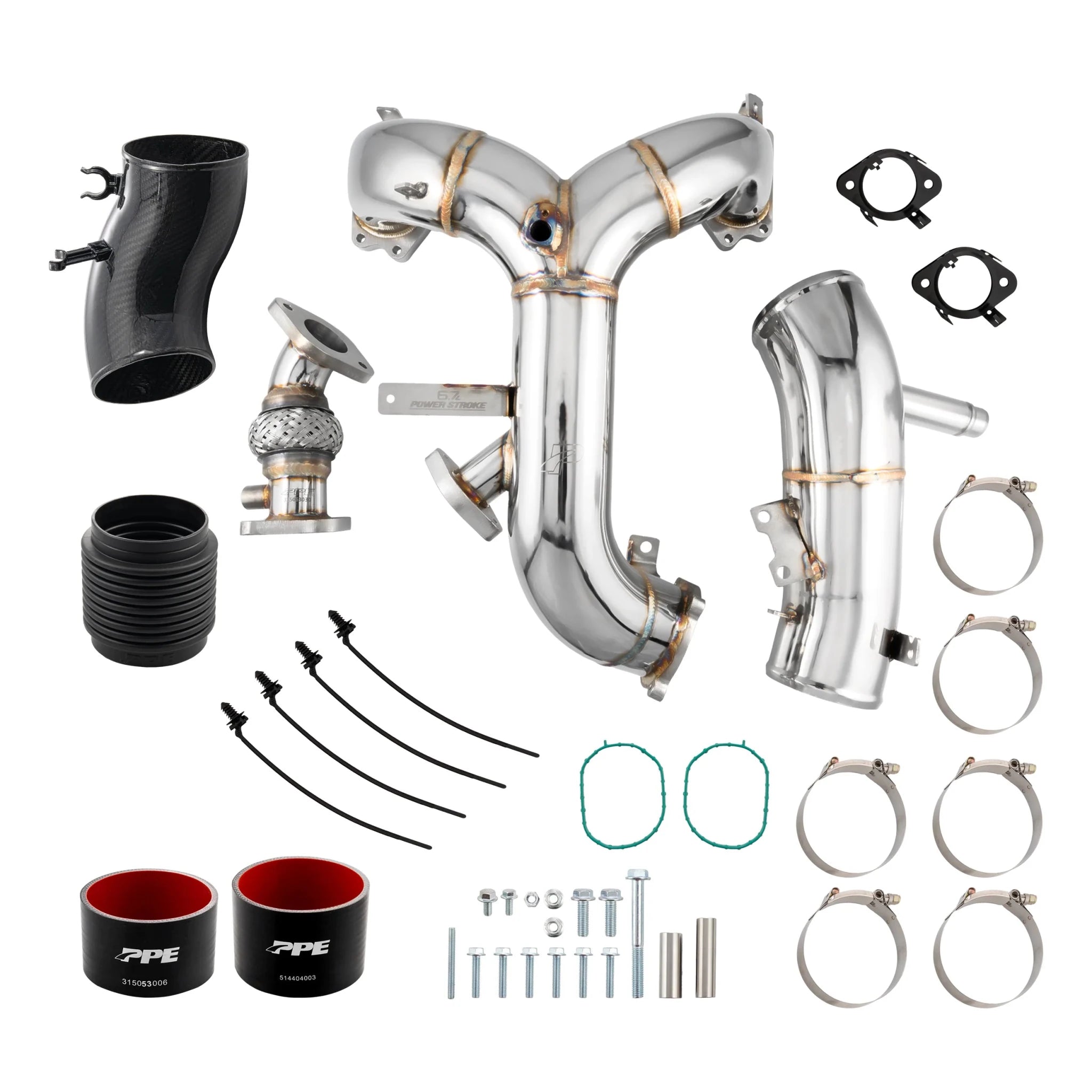 PPE Zilla Intake Manifold and Turbo Inlet Kit (2015 - 2016 Power Stroke) - Southern Diesel Supply